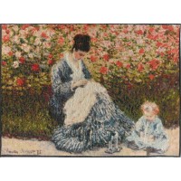 Gobelín Tapisserie Camille et l enfant, Monet Gobelín Tapisserie Camille et l enfant, Monet